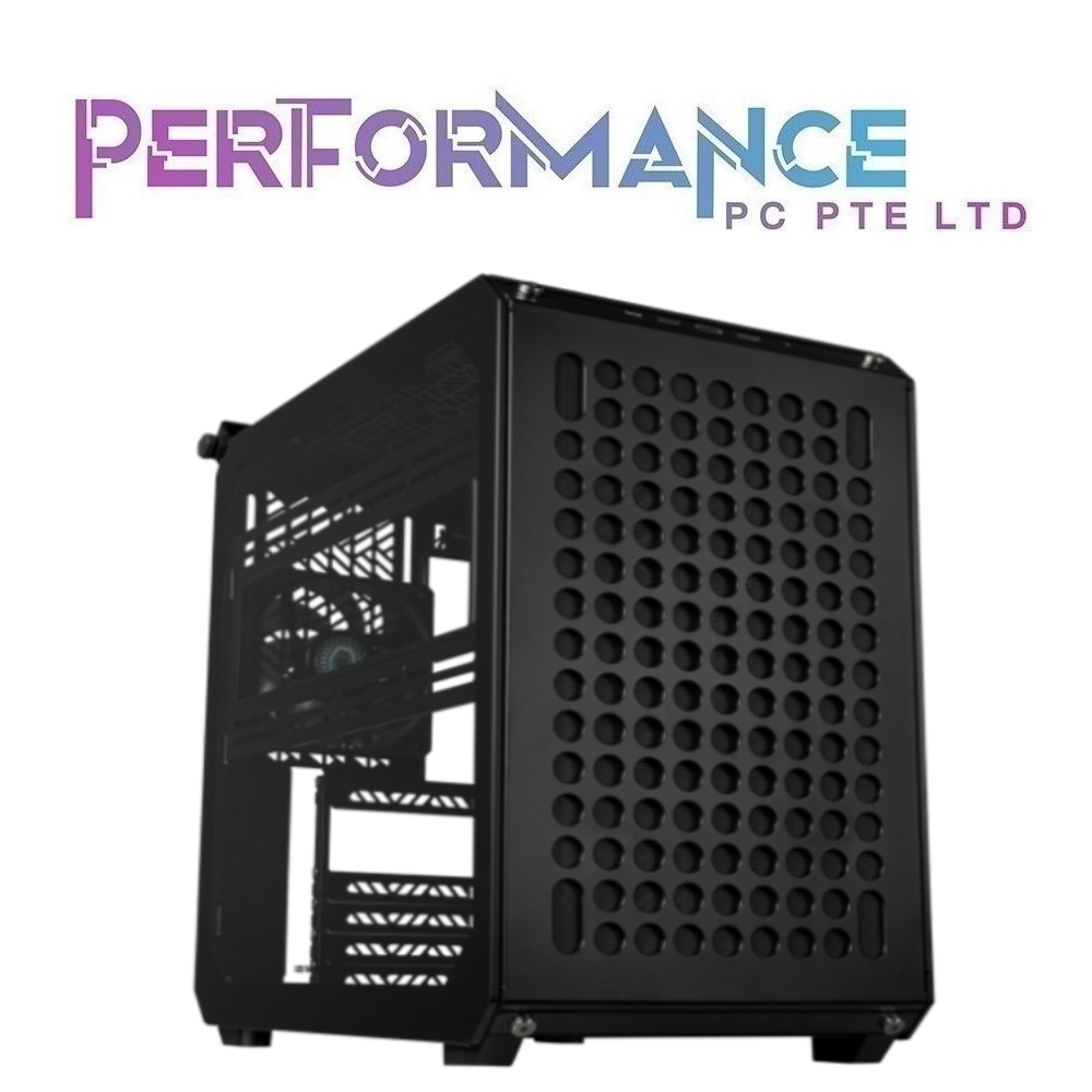 COOLERMASTER QUBE 500 BLACK / WHITE EDITION CASING (2 YEARS WARRANTY BY BAN LEONG TECHNOLOGY PTE LTD)