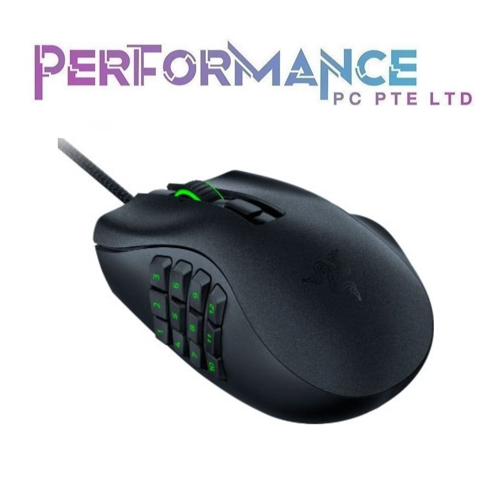Razer Naga X - Wired MMO Gaming Mouse (2 YEARS WARRANTY BY BAN LEONG TECHNOLOGY PTE LTD)