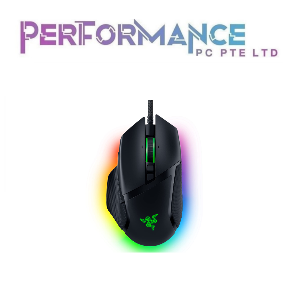 Razer Basilisk V3 - Ergonomic Wired Gaming Mouse ( 2 Years warranty Ban Leong Pte Ltd )