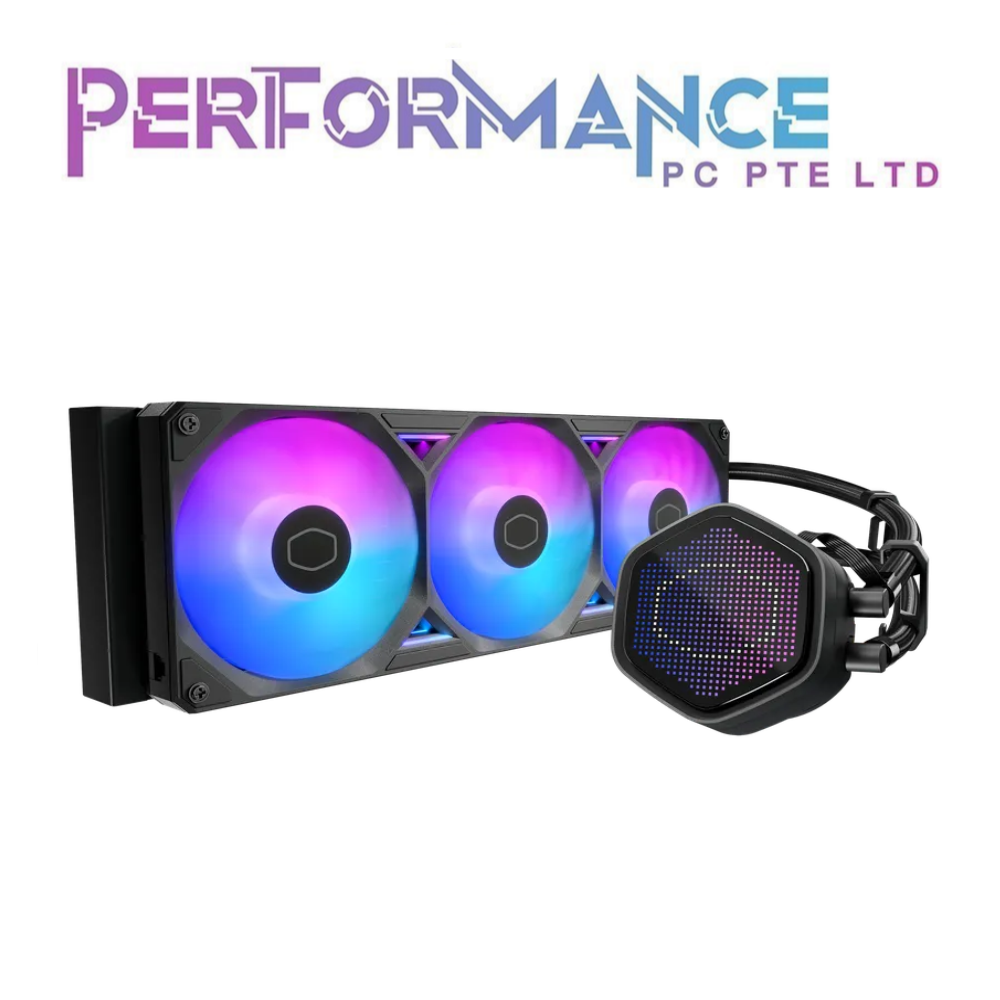 COOLER MASTER MASTERLIQUID 240 / 360 ATMOS II PIXEL LED ARGB CPU COOLER (5 Years warranty by Ban Leong pte ltd )