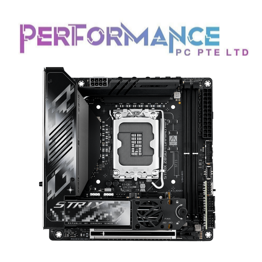 ASUS ROG STRIX Z890 I GAMING WIFI MOTHERBOARD (3 YEARS WARRANTY BY BAN LEONG TECHNOLOGY PTE LTD)