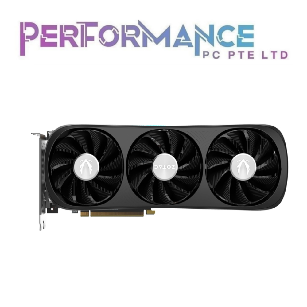 ZOTAC RTX 4070 RTX4070 Super Trinity Black 12GB Triple fan, RGB (3+2 YEARS WARRANTY BY TECH DYNAMIC PTE LTD) w REGISTER ONLINE