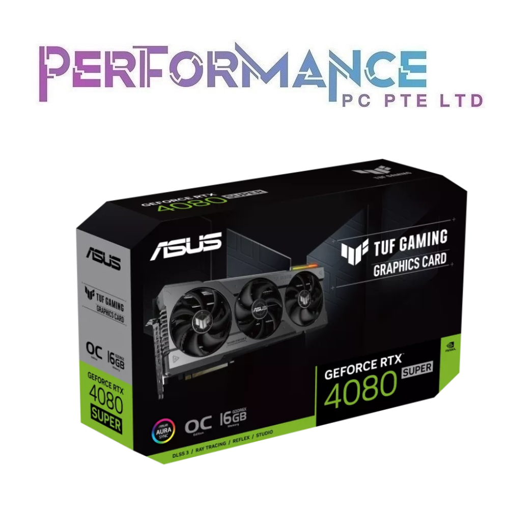 ASUS TUF Gaming GeForce RTX 4080 RTX4080 SUPER 16GB GDDR6X OC Edition (3 YEARS WARRANTY BY BAN LEONG TECHNOLOGY PTE LTD)