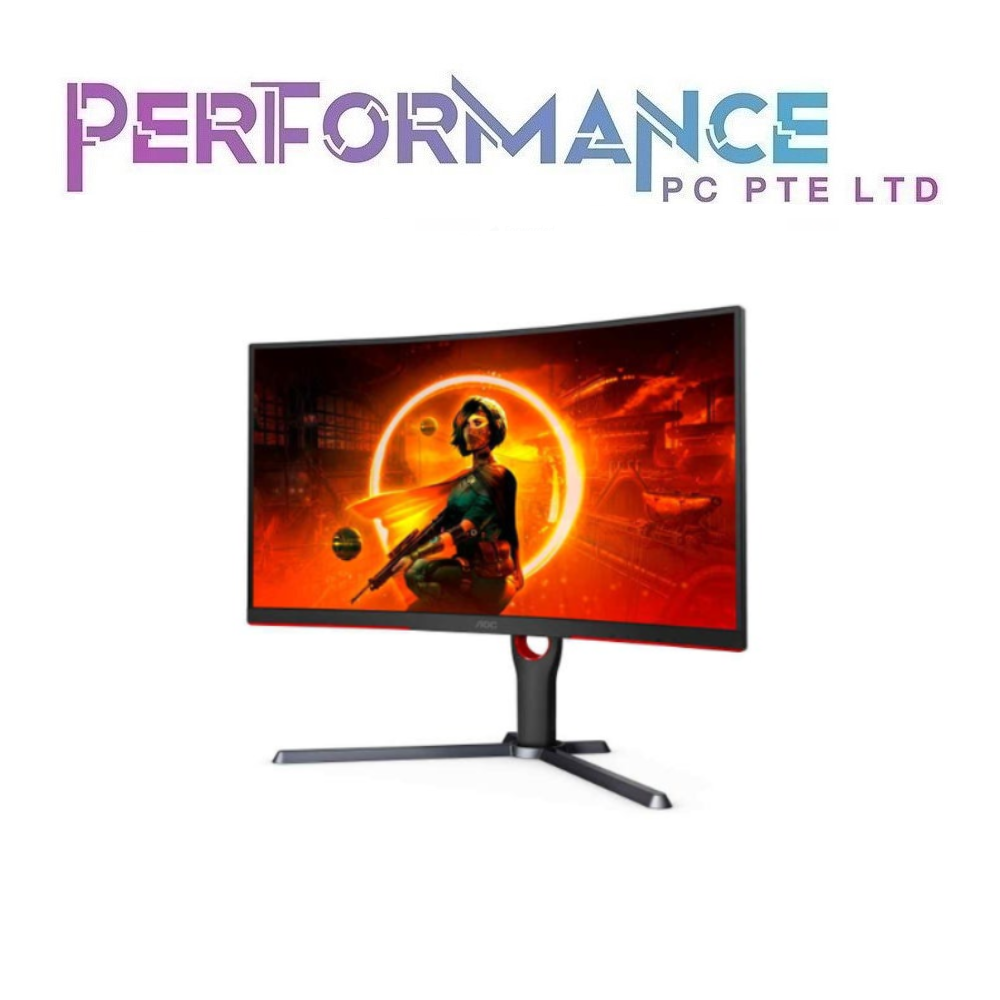 AOE CQ27G3S 27 inch Curved QHD Gaming monitor with 165hz 1ms(3 year warranty by Corbell PTE LTD)