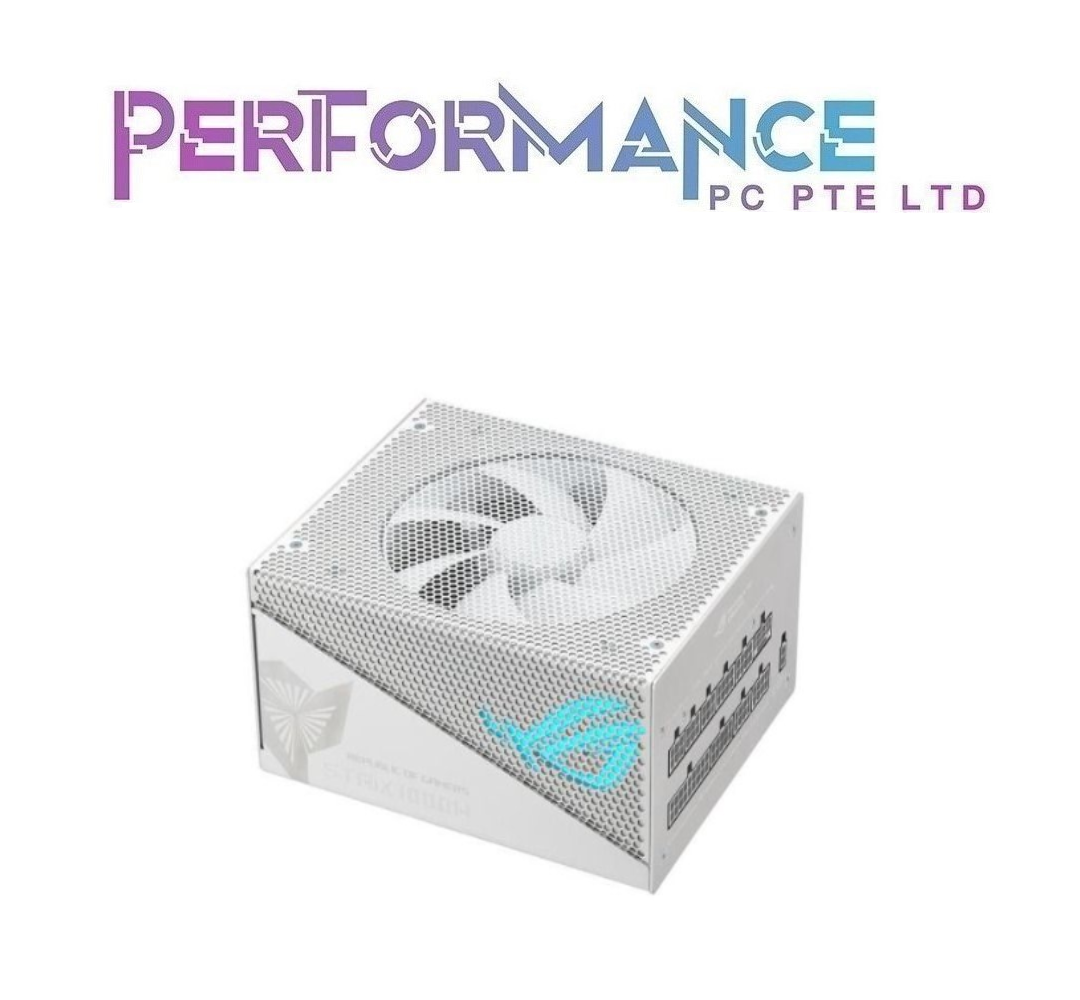 ASUS ROG STRIX GOLD AURA 1000W ATX3 PSU White Edition (10 YEARS WARRANTY BY BAN LEONG TECHNOLOGIES PTE LTD)