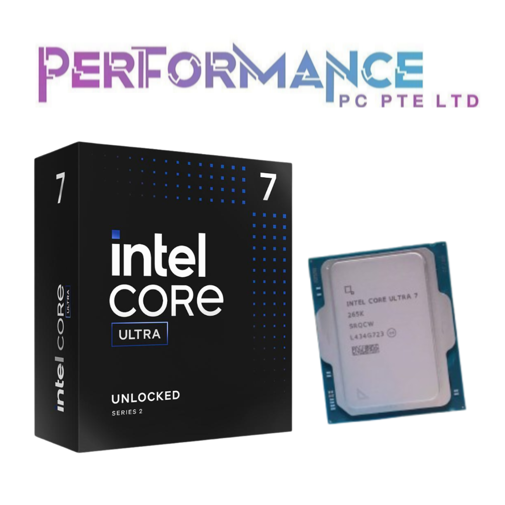 Intel Core Ultra 7 Processor 265K / 265KF 20 Cores 20 Threads 5.5 GHz Stocket 1851 Central Processor Unit CPU (3 YEARS WARRANTY BY INTEL INTERNATIONAL)