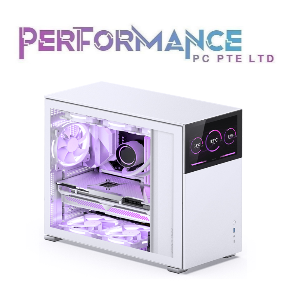 JONSBO D41 STD SC White (LCD, ATX, TypeC, no fans) (1 YEAR WARRANTY BY ...