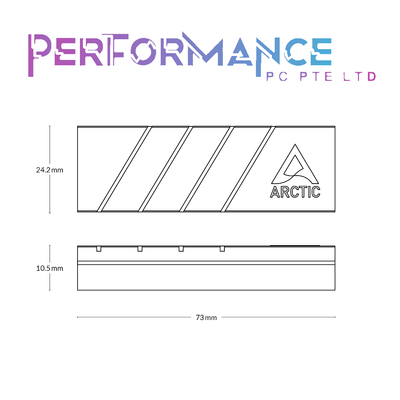 ARCTIC M2 Pro - Heatsink Cooler for M.2 2280 SSD ( BY TECH DYNAMIC PTE LTD)
