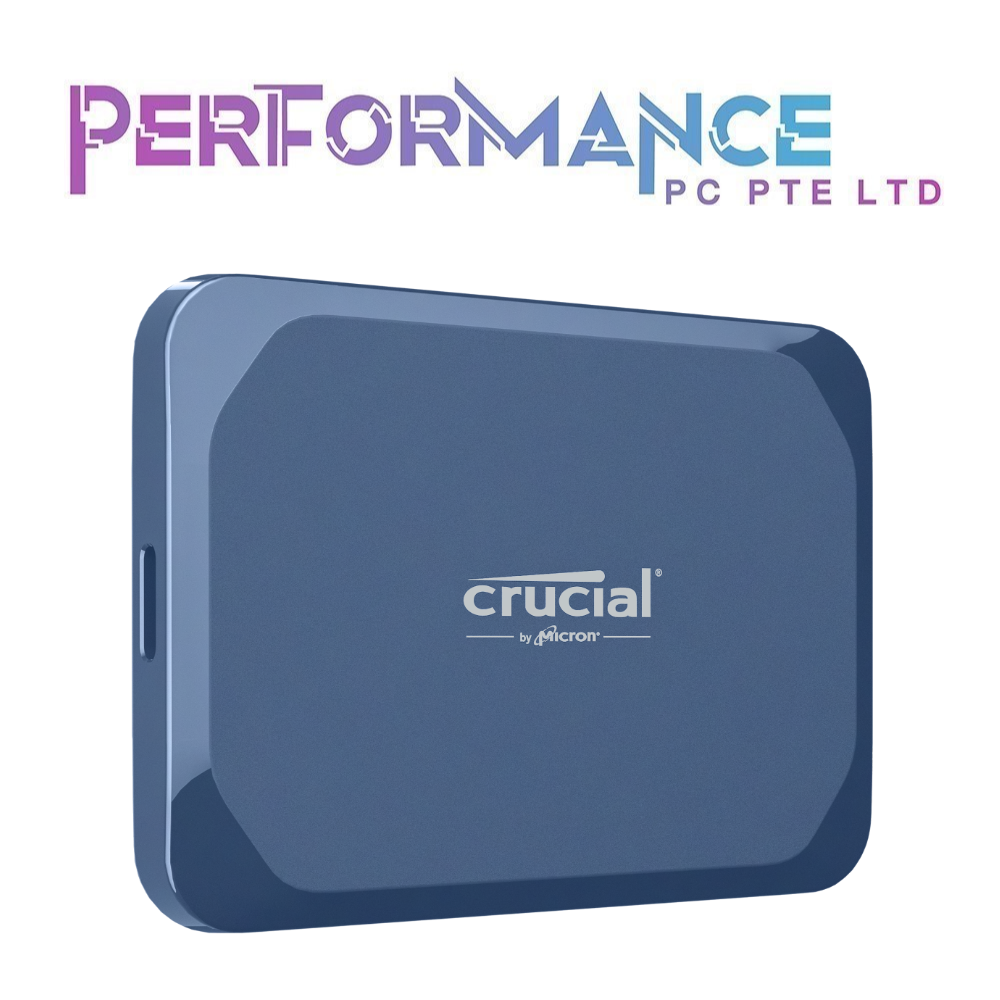 (PRE-ORDER) Crucial X10 1TB / 2TB/ 4TB/6TB/8TB Portable SSD USB 3.2 Gen 2x2 (20Gb/s) Sequential Read Up to 2,100MB/s (3 YEARS WARRANTY With Convergent )