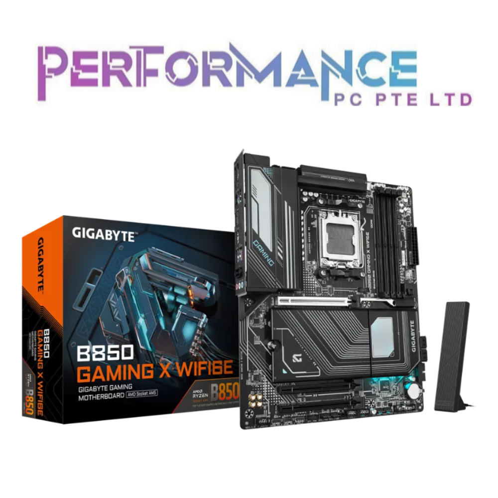 Gigabyte B850 B 850 GAMING X WIFI6E DDR5 AM5 ATX Gaming Mobo Motherboard (3 YEARS WARRANTY BY CDL TRADING PTE LTD)