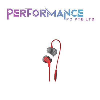 JBL Endurance RUN Sweatproof Wired Sports In Ear Headphones BLACK / BLUE / BLACKLIME / RED (1 year warranty by JBL Singapore )