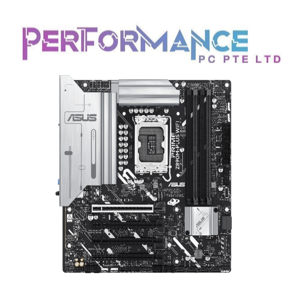 ASUS PRIME Z890M PLUS WIFI CSM MOTHERBOARD (3 YEARS WARRANTY BY BAN LEONG TECHNOLOGY PTE LTD)