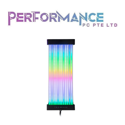 Tecware FLEX RGB 24 pin + 8 pin - Black / White (1 YEAR WARRANTY BY TECH DYNAMIC PTE LTD)