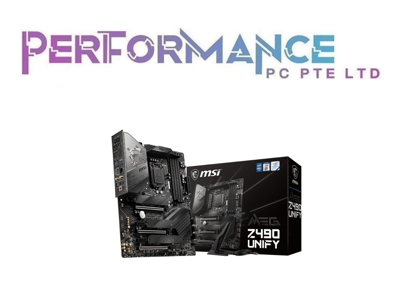 MSI MEG Z490 UNIFY MOTHERBOARDS (3 YEARS WARRANTY BY COBELL TECHNOLOGY PTE LTD)