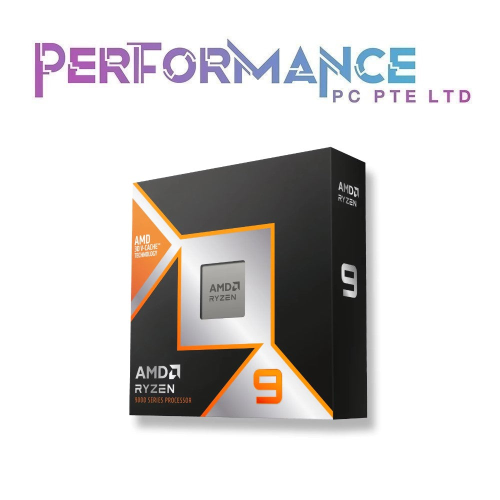 AMD Ryzen™ 9 9950X3D Gaming and Content Creation 16 CORE Processor (3 YEARS WARRANTY BY CORBELL PTE LTD)