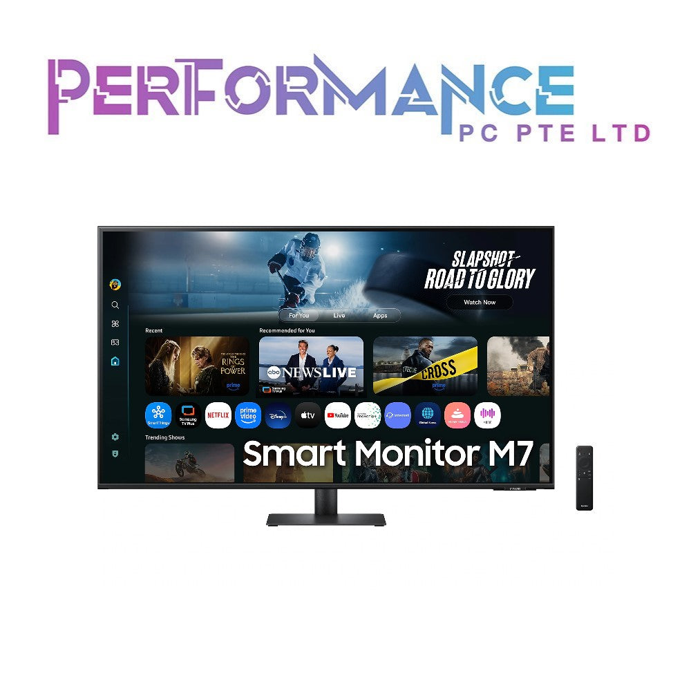 SAMSUNG LS43FM702UEXXS  M7 FLAT SMART 4K MONITOR 43" (3 YEARS WARRANTY BY BAN LEONG TECHNOLOGIES PTE LTD)