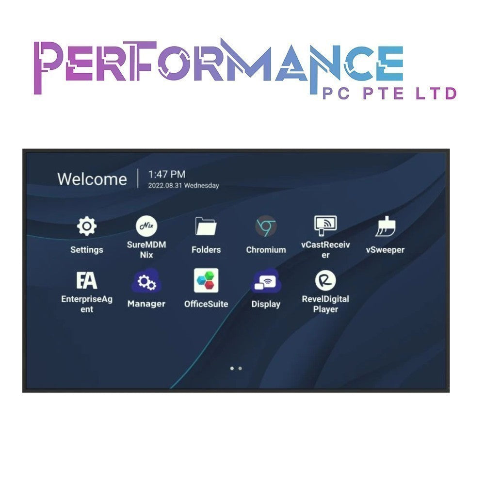 (PreOrder)Viewsonic CDE7530 75" 4K 3840 x 2160 Presentation Display (3 YEARS WARRANTY BY KAIRA TECHOLOGY PTE LTD)