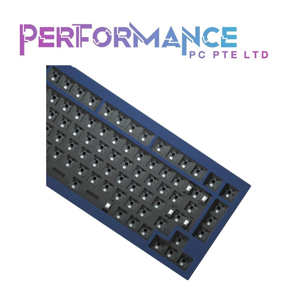 KEYCHRON Q1 KNOB BAREBONES KEYBOARD NAVY BLUE (3 MONTHS WARRANTY BY TECH DYNAMIC PTE LTD)