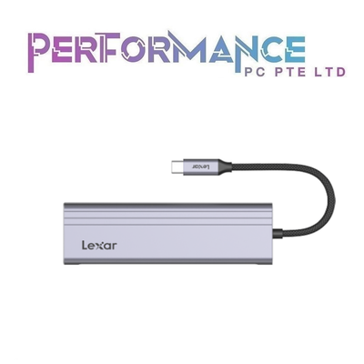 Lexar H31 7-in-1 USB-C Hub FOR SD CARD / MICRO SD CARD (2 YEARS WARRANTY BY TECH DYNAMIC PTE LTD)