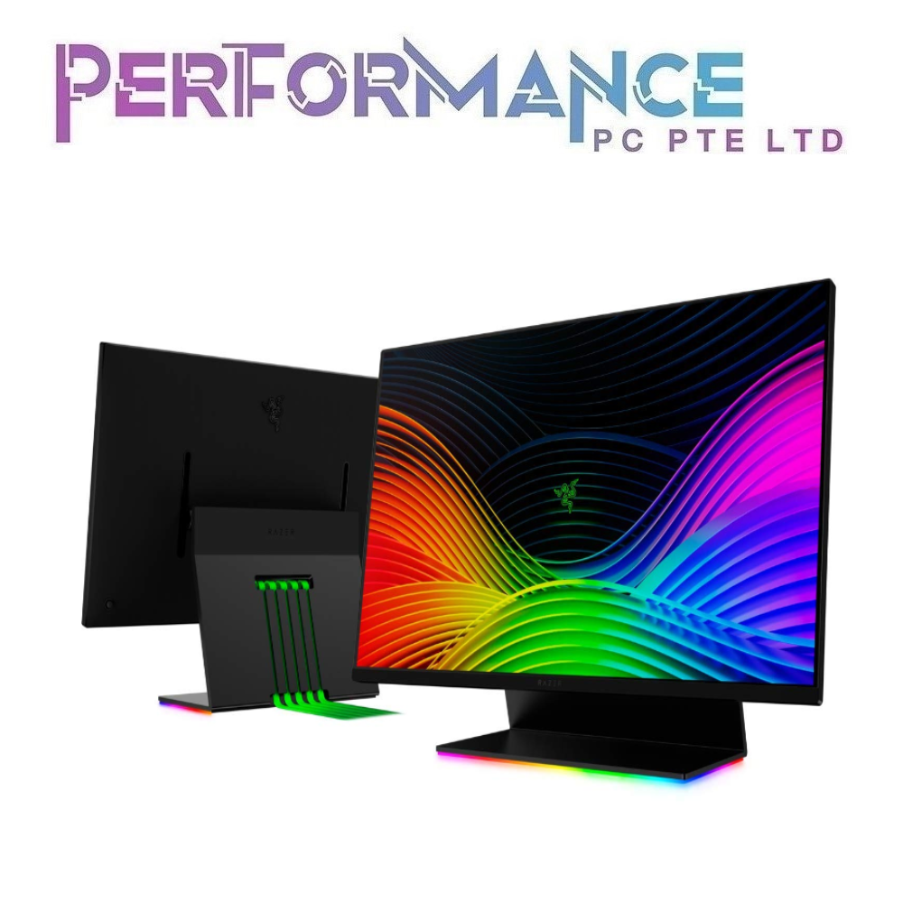 RAZER RAPTOR 27" QHD (2560 x 1440px) Resolution 1440P 165 HZ Refresh Rate (1 YEAR WARRANTY BY BAN LEONG TECHNOLOGY PTE LTD)