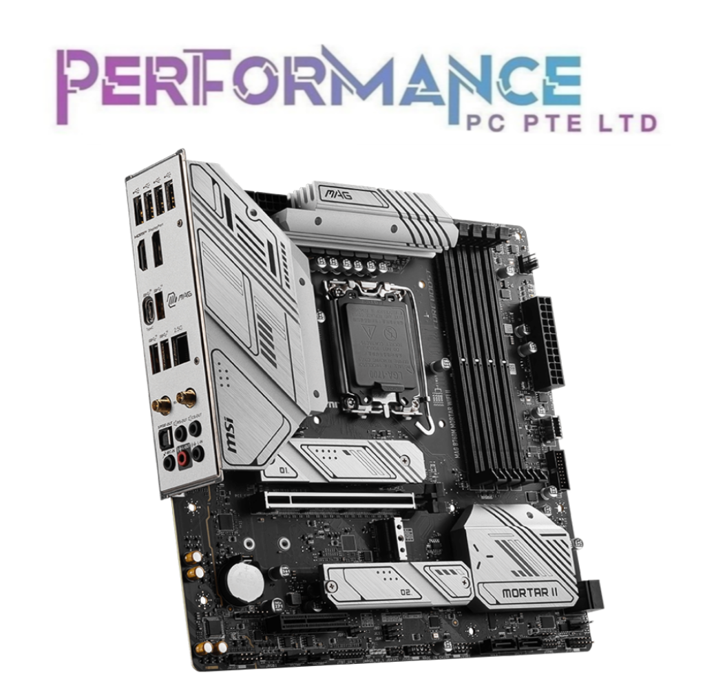 MSI MAG B760M MORTAR WIFI II ATX MOTHERBOARD (3 YEARS WARRANTY BY
