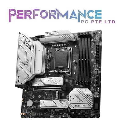 MSI MAG B760M B 760M B760 M B 760 M MORTAR WIFI II MOTHERBOARD (3 YEARS WARRANTY BY CORBELL TECHNOLOGY PTE LTD)