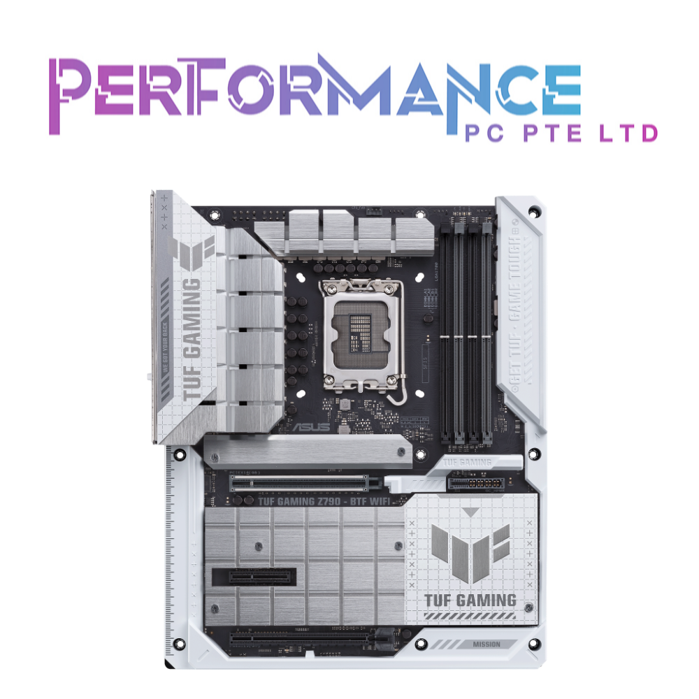 (ASUS BUNDLE) ASUS TUF Gaming GT302 ARGB | RTX 4070 Ti Super BTF White | TUF Z790 BTF WIFI Wireless Bundle The Future of PC Building is Now ( 3 YEARS WARRANTY BY BAN LEONG TECHNOLOGY PTE LTD)