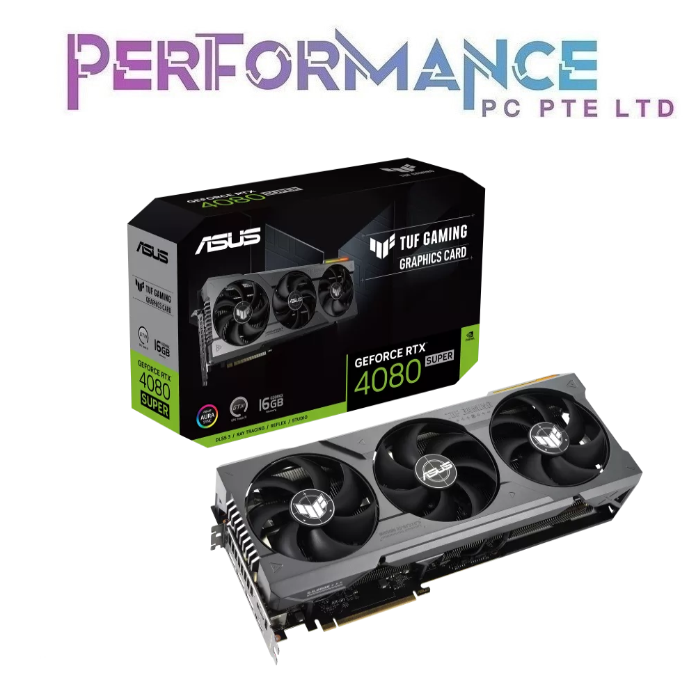 ASUS TUF Gaming GeForce RTX4080 RTX 4080 Super 16GB GDDR6X NON OC Edition (3 YEARS WARRANTY BY BAN LEONG TECHNOLOGY PTE)