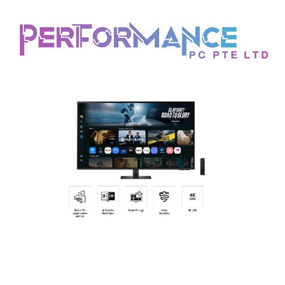 SAMSUNG LS43FM702UEXXS  M7 FLAT SMART 4K MONITOR 43" (3 YEARS WARRANTY BY BAN LEONG TECHNOLOGIES PTE LTD)