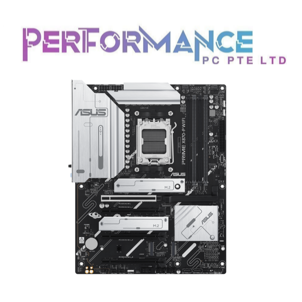 ASUS PRIME X870-P X 870-P X870P X 870 P WIFI CSM ATX Gaming Motherboard (3 YEARS WARRANTY BY AVERTEK ENTERPRISES PTE LTD)