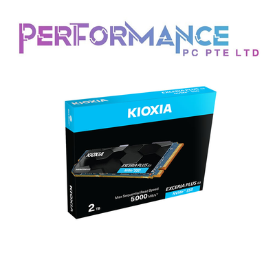 KIOXIA PLUS G3 G 3 M.2 NVME R5000 W3900 1TB/2TB (5 YEARS WARRANTY BY KIOXIA PTE LTD)