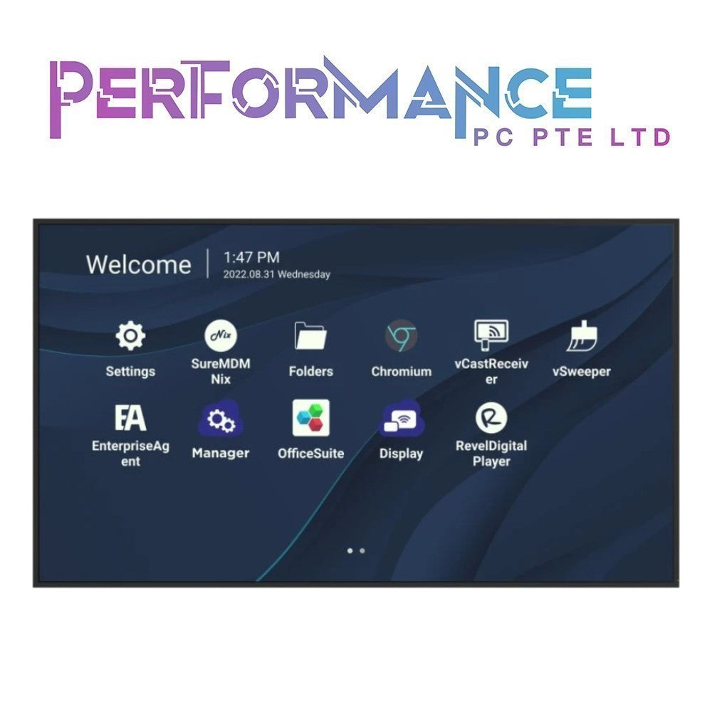 (PreOrder)Viewsonic CDE5530 55" 4K 3840 x 2160 Presentation Display (3 YEARS WARRANTY BY KAIRA TECHOLOGY PTE LTD)