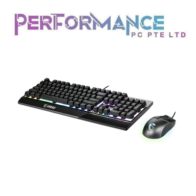 MSI VIGOR GK30 COMBO GAMING KEYBOARD (1 YEARS WARRANTY BY CORBELL TECHNOLOGY PTE LTD)