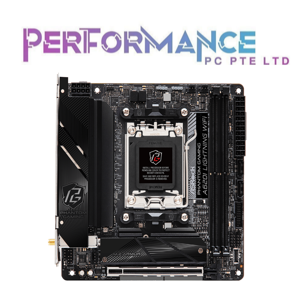 ASROCK A620I LIGHTNING WIFI MOTHERBOARD ( 3 YEARS WARRANTY BY TECH DYNAMIC PTE LTD)