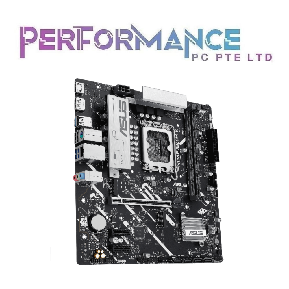 ASUS PRIME B860M-K-CSM Intel® Socket LGA 1851 extended-MATX (3 YEARS WARRANTY BY AVERTEK ENTERPRISES)"