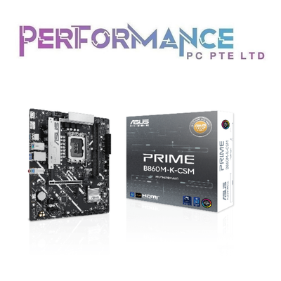 ASUS PRIME B860M-K-CSM Intel® Socket LGA 1851 extended-MATX (3 YEARS WARRANTY BY AVERTEK ENTERPRISES)"