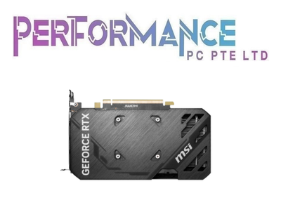 MSI GeForce RTX 4060 Ti VENTUS 2X BLACK 8G OC GRAPHICS CARD (3 YEARS WARRANTY BY CORBELL TECHNOLOGY PTE LTD)