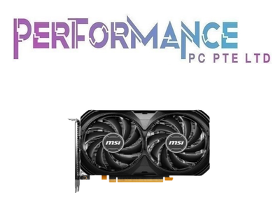 MSI GeForce RTX 4060 VENTUS 2X BLACK 8G OC GRAPHICS CARD (3 YEARS WARRANTY BY CORBELL TECHNOLOGY PTE LTD)