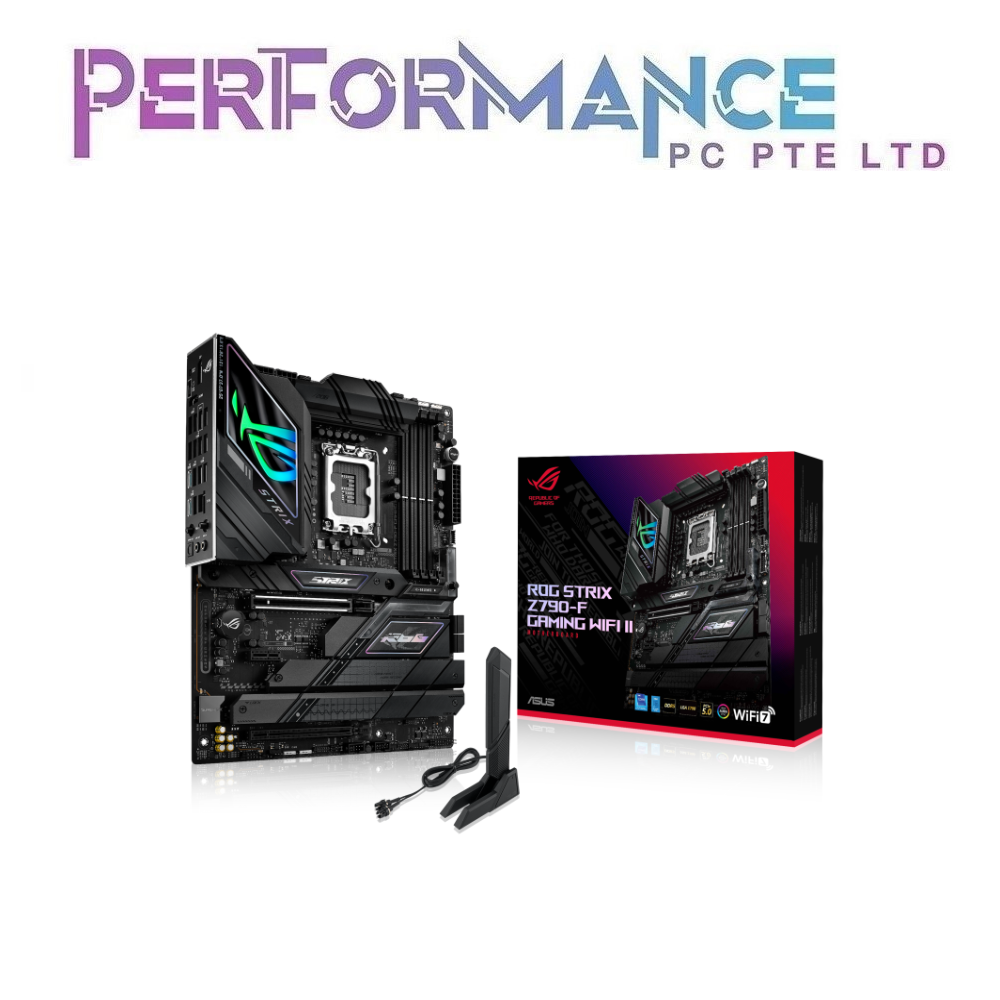 ASUS ROG STRIX Z790-F Z 790F Z790 F GAMING WIFI II MOTHERBOARD Z790F (3 YEARS WARRANTY BY BAN LEONG TECHNOLOGY PTE LTD)