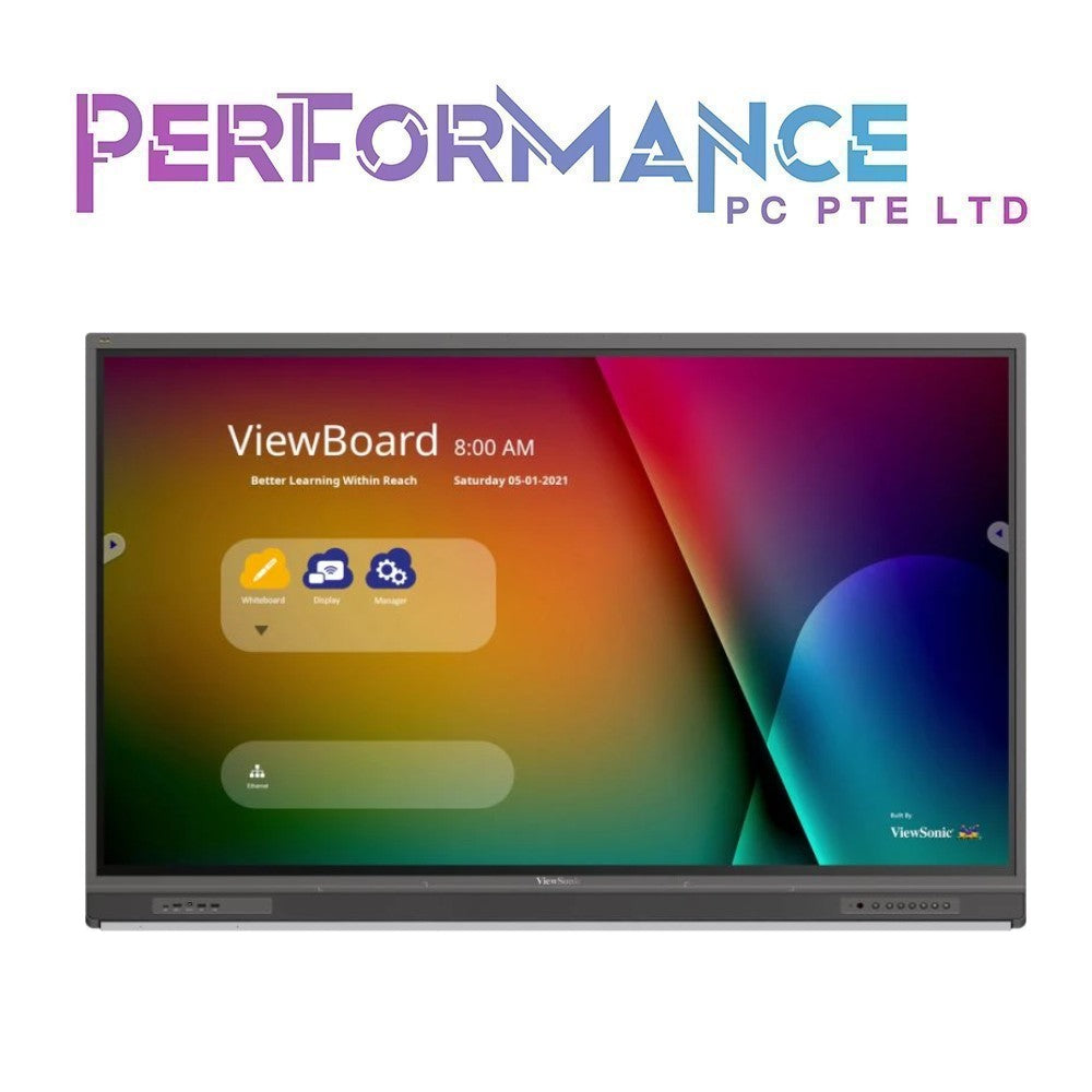 (PreOrder) Viewsonic IFP6552-1CF 65" 4K Interactive Display (3 YEARS WARRANTY BY KAIRA TECHOLOGY PTE LTD)