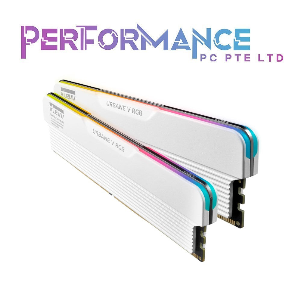 KLEVV URBANE V RGB DDR5 6400 CL32 2X16GB / 2X24GB (LIMITED LIFETIME WARRANTY BY TECH DYNAMIC PTE LTD)