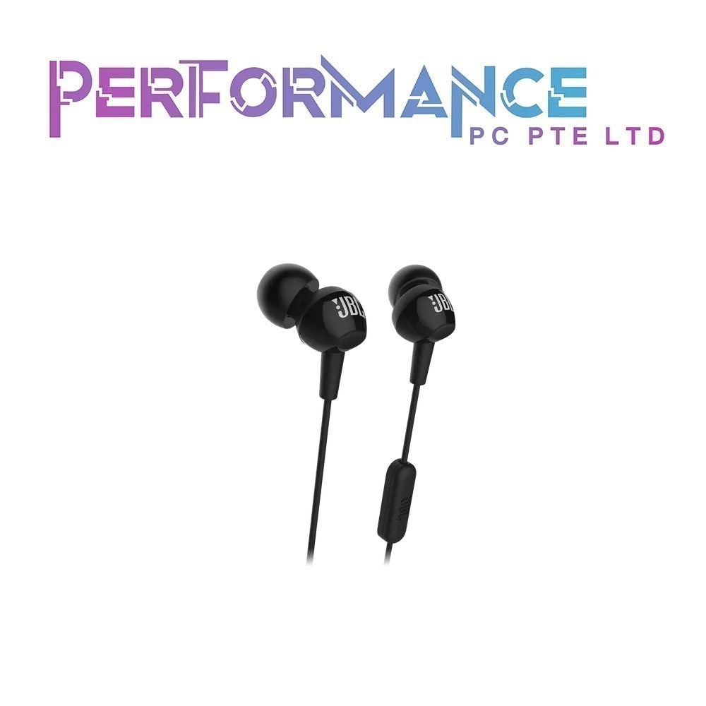 JBL C150SI In-Ear headphones BLACK COLOR ( 1 Year warranty with JBL Singapore )
