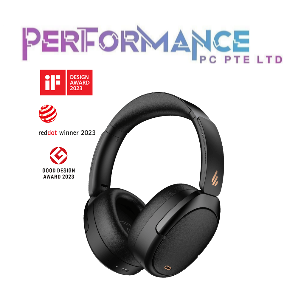 EDIFIER WH950NB ANC HI-RES WIRELESS Black / Ivory OVER-THE-EAR HEADPHONE (1 YEAR WARRANTY BY BAN LEONG TECHNOLOGY PTE LTD)