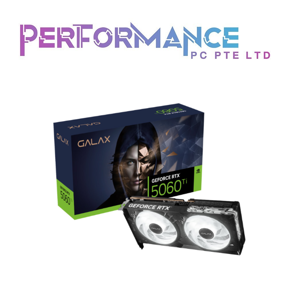 GALAX GeForce RTX 5060 Ti 1-Click OC 16GB GDDR7 (3 YEARS WARRANTY BY CORBELL TECHNOLOGY PTE LTD)