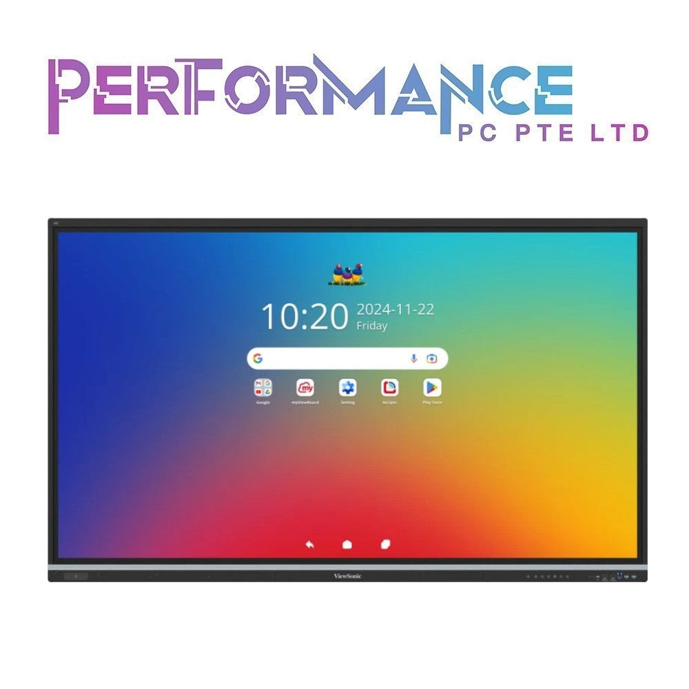 (PreOrder) Viewsonic IFP8651 86" 4K Interactive Display (3 YEARS WARRANTY BY KAIRA TECHOLOGY PTE LTD)