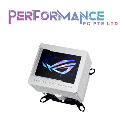 ASUS ROG RYUJIN III WATERBLOCK White Edition (3 YEARS WARRANTY BY BAN LEONG TECHNOLOGY PTE LTD)