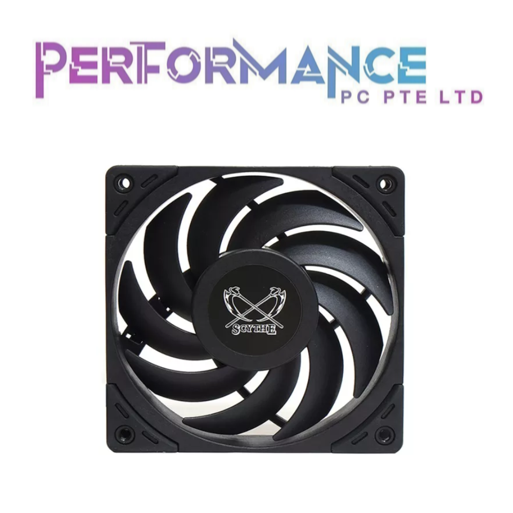 Scythe Wonder Tornado 120mm cooling fan - Black / White