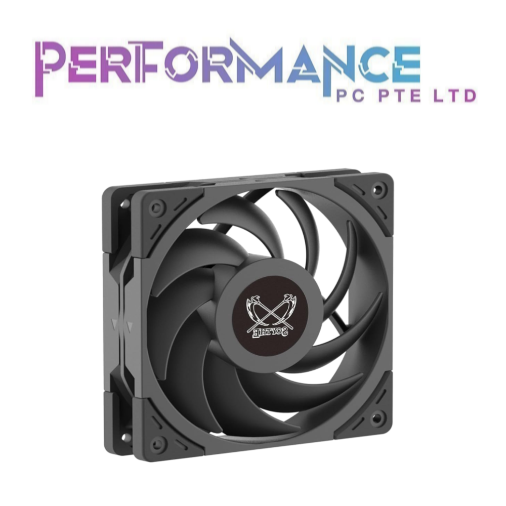 Scythe Wonder Tornado 120mm cooling fan - Black / White