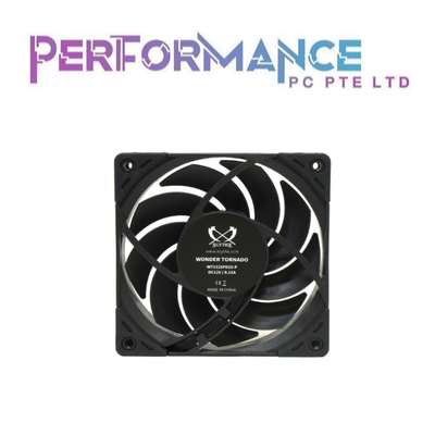 Scythe Wonder Tornado 120mm cooling fan - Black / White