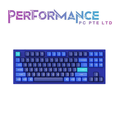KEYCHRON Q3 BAREBONES KEYBOARD BLUE (3 MONTHS WARRANTY BY TECH DYNAMIC PTE LTD)